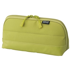 lihit lab polyester pen case pencil case water amp stain repellent yellow green 834 x 43939 a7688-6