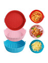 LIJIE 3 Round Silicon Air Fryer Tray