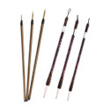 Like it 3pcs Brown Chinese Calligraphy Brush Pen 3pcs Writing Brush