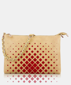 like style women beige sling bag