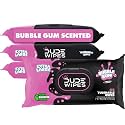LiL' DUDE Wipes Flushable Potty Training Water Wipes, Bubble Bum, 168 Count