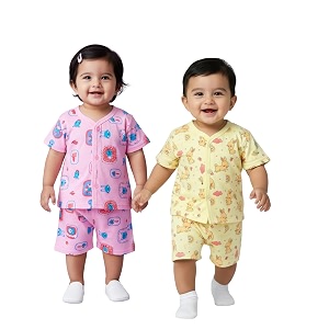 Lil Shark Baby Cotton T-Shirt Shorts