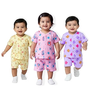 Lil Shark Baby Cotton T-Shirt Shorts