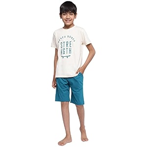 lil tomatoes boys cotton night suits