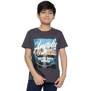 Lil Tomatoes Boys Cotton T-Shirt