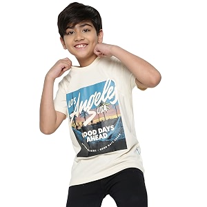 Lil Tomatoes Boys Cotton T-Shirt