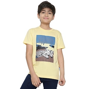 Lil Tomatoes Boys Marvel Cotton T-Shirt