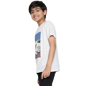 Lil Tomatoes Boys Marvel Cotton T-Shirt