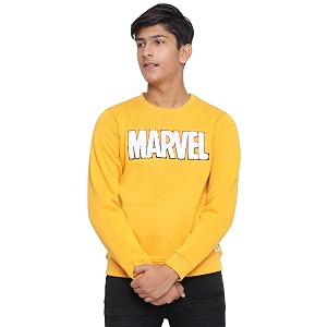 Lil Tomatoes Boys Marvel Fleece Sweatshirt