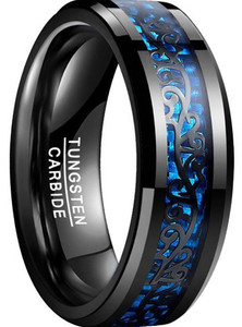 lila dragon black blue color base stainless steel finger ring - thumb ring valentine gift intelligent smart body temperature monitor ring fashion jewellery collection propose lovers fancy party wear stylish latest design heart king couples love golden black blue mens style thumb smart band gold plated name letter hand finger rings combo set pack for men  boys  boyfriend  husband gents girls  ladies  women  wife  girlfriend couple latest simple single daily use gift high trendy style  tungsten metal brass enamel alloy titanium gold black silver rhodium plated ring stainless steel titanium plated ring