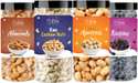 lila dry fruits Almond150gm Cashew 150gm Black
