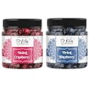 LILA DRY FRUITS Dried Blueberries Cranberries 500g (250g x 2) Combo Pack Naturally Sweetened Premium Californian Blueberry Cranberry Tasty Chewy Berries Snack Perfect for Giftings 1kg