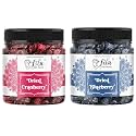 LILA DRY FRUITS Dried Blueberries Cranberries 200Gram (100Gram x 2) Combo Pack|Naturally Sweetened Premium Californian Blueberry Cranberry|Delicious Tasty and Chewy Berries Perfect for Giftings