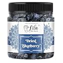 LILA DRY FRUITS Dried Blueberries 250 g | Naturally Sweetened Premium Californian Blue berry, Delicious Tasty Blueberries Chewy Snack | Perfect for Gifting, Snacking, Baking, Salads | Antioxidant Rich