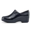 LILA Kelsey Women's Work Clog, Non-Slip, Water-Resistant Leather