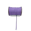 Lilac 3/16" (5mm) Baby RIC Rac Trim – 24 Yards – Wavy Braid, Ideal for Sewing, Quilting, Hair Bows, Crafts