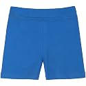 Lilax Girls' Basic Solid Soft Dance Short for Gymnastics or Under Skirts