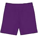 Lilax Girls' Basic Solid Soft Dance Short for Gymnastics or Under Skirts