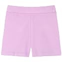 Lilax Girls' Basic Solid Soft Dance Short for Gymnastics or Under Skirts