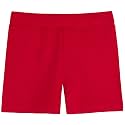 Lilax Girls' Basic Solid Soft Dance Short for Gymnastics or Under Skirts