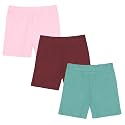 Lilax Girls' Basic Solid Soft Dance Short for Gymnastics or Under Skirts