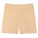 Lilax Girls' Basic Solid Soft Dance Short for Gymnastics or Under Skirts