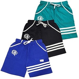 LilBits Boys Pack of 3 Striped Shorts