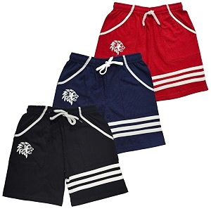 LilBits Boys Pack of 3 Striped Shorts
