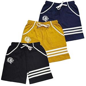 LilBits Boys Pack of 3 Striped Shorts
