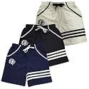 LilBits Boys Pack of 3 Striped Shorts