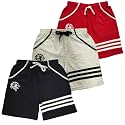LilBits Boys Pack of 3 Striped Shorts