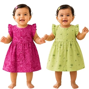 Lilimi Toddler Baby Girl Cotton Muslin Dress