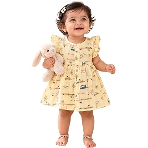 Lilimi Toddler Baby Girl Cotton Muslin Dress