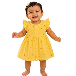Lilimi Toddler Baby Girl Cotton Muslin Dress