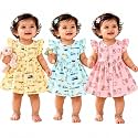 Lilimi Toddler Baby Girl Cotton Muslin Dress