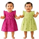 Lilimi Toddler Baby Girl Cotton Muslin Dress