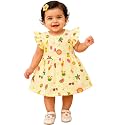 Lilimi Toddler Baby Girl Cotton Muslin Dress