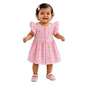 Lilimi Toddler Baby Girl Cotton Muslin Dress