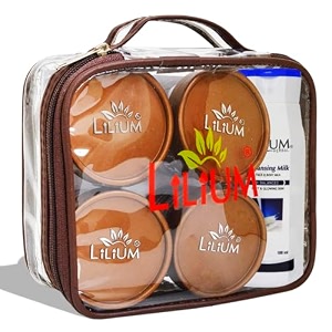 lilium coffee facial kit 500gm  complete spa experience deep cleansing amp exfoliation  natural skincare set for glowing skin amp youthful radiance  100 vegan  for women amp men  all skin types