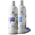 Lillian Ruff PRO Formula Berry Blue Brightening Dog Shampoo &amp; Conditioner Set - Professional Show-Quality Whitening, Stain &amp; Odor Eliminator, Hydrating Relief for Dry Skin, ProVitamin B5, USA Made