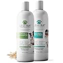 Lillian Ruff PRO Formula Deodorizing Oatmeal Dog Shampoo & Conditioner Set - Calm Itching & Allergies, Ultra-Nourishing Dry Skin Relief - Oatmeal, Aloe, Coconut Oil, Lavender & Provitamin B5, USA Made