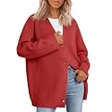 LILLUSORY Women39s Oversized Fall Cardigan Sweater Chunky