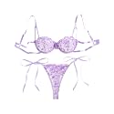 Lilosy Sexy Lingerie Set 2 Piece Women Bra and Panty