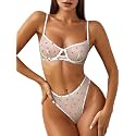 Lilosy Sexy Lingerie Set 2 Piece Women Matching Bra and Panty