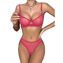 Lilosy Sexy Lingerie Set 2 Piece Women Matching Bra and Panty