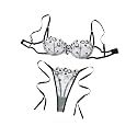 Lilosy Sexy Lingerie Set 2 Piece Women Bra and Panty