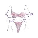 Lilosy Sexy Lingerie Set 2 Piece Women Bra and Panty