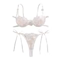 Lilosy Sexy Lingerie Set 2 Piece Women Bra and Panty