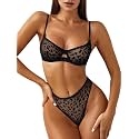 Lilosy Sexy Lingerie Set 2 Piece Women Matching Bra and Panty