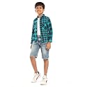 LILPICKS Boys Full Sleeves Regular Wear Checked